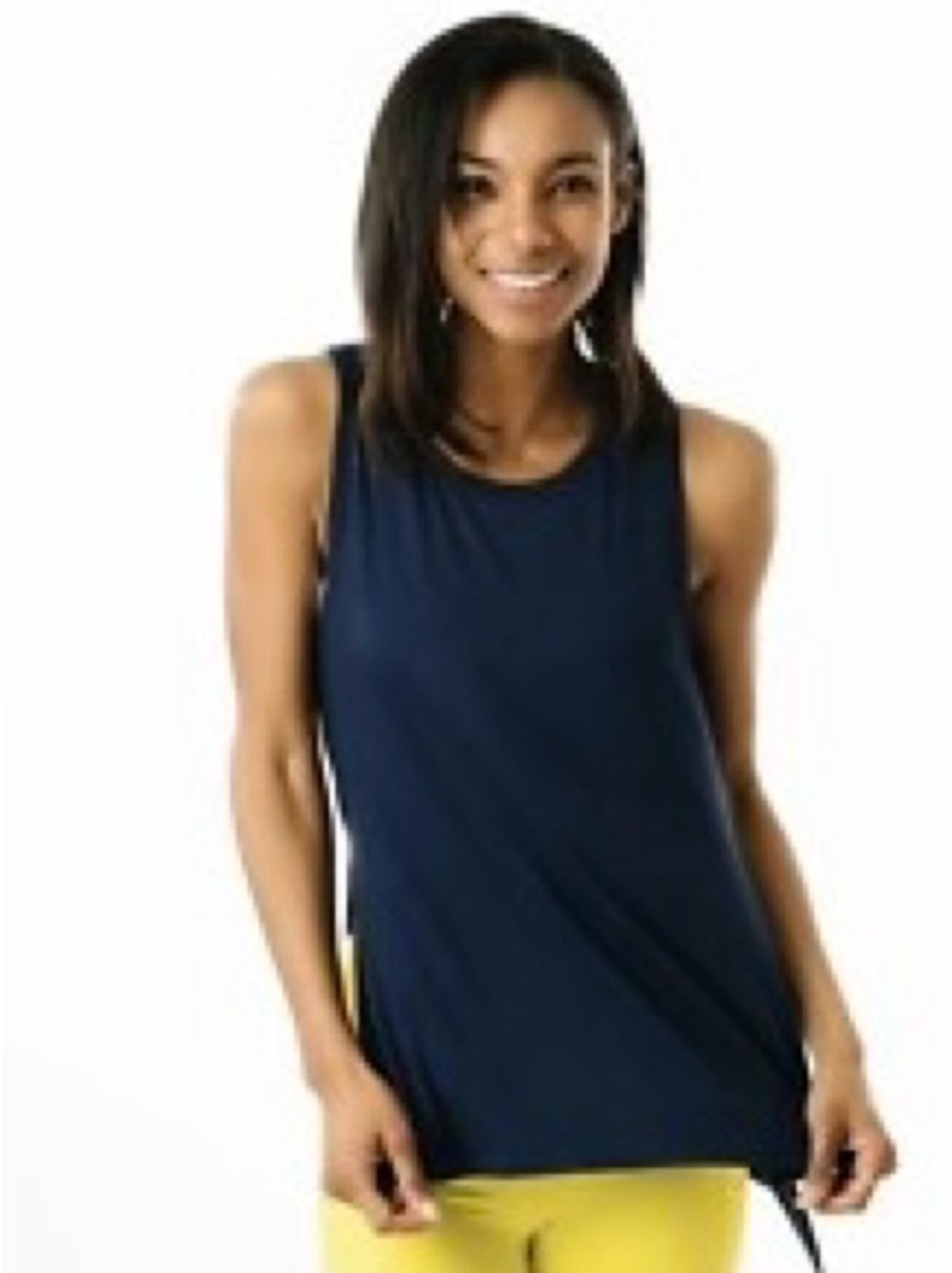Zyia Finesse Tank Top | Navy | Size Medium